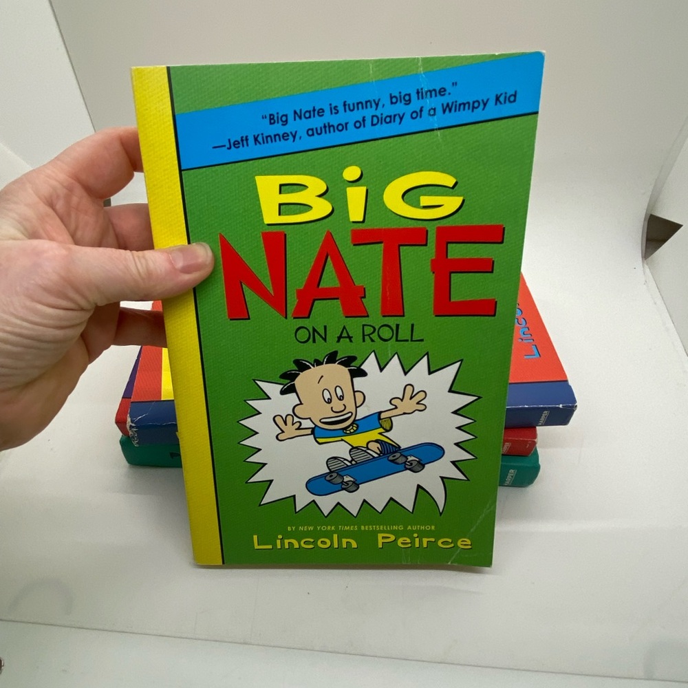 NWT FOUR BIG NATE Book Series Kids Paperback Books